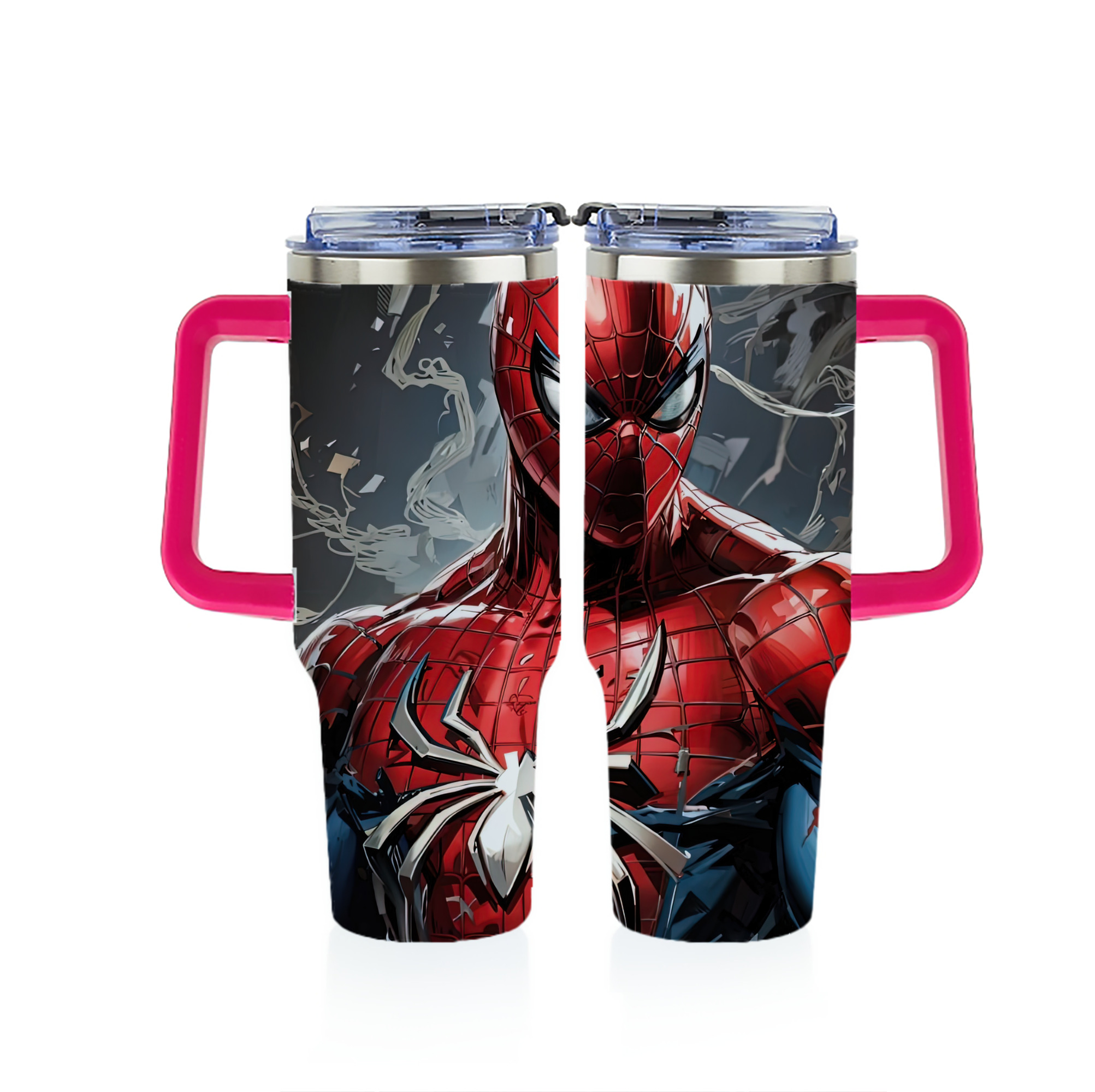 （画像用） Spider Man スパイダーマン 1200ｍLフルプリント車用タンブラー